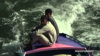 Hitching a Nile River Boat Ride  Egypt [upl. by Noami]