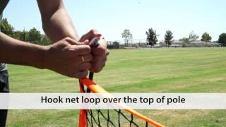 Bownet Soccer Tennis Net 12 X 3 Set Up Video [upl. by Eagle]