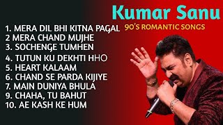 BEST OF KUMAR SANU  90s Bollywood Romantic Duet Super Hit Hindi Songs  Hindi Old Songs [upl. by Nilok]