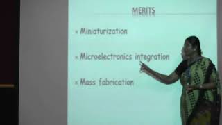 LECTURE ON MEMS BASED SENSORS AND ACTUATORS [upl. by Beller119]