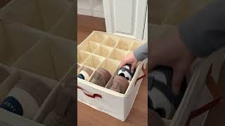 Snap up this Canvas Shoe Storage Box [upl. by Lamar691]