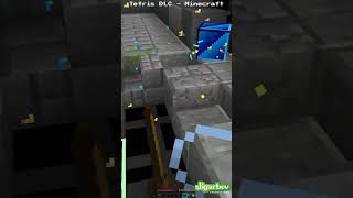 First Matrix Dungeon battle  Minecraft X Tetris® DLC [upl. by Moe362]