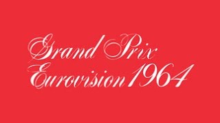 Eurovision Song Contest 1964  full transmission [upl. by Akemehs]