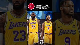 Legacy on the Court Griffeys and James nba nbahighlights nba2k23 nba2k sportsnews basketball [upl. by Adnahcal]