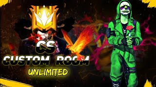 💥HINDI Cs CUSTOM Room LIVE  Cs Rank  Push Garena Free Fire Live 2BGAMER GaynGaming ajjubhai [upl. by Ttiwed28]