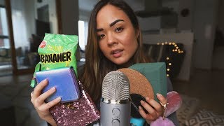 100 TRIGGERS ASMR CHALLENGE 🎧 Tapping • Trigger words • Lid sounds [upl. by Eilis]