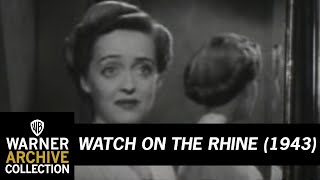 Trailer  Watch on the Rhine  Warner Archive [upl. by Aehsat]