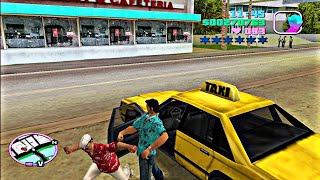 I snatched his Taxi and he book ride to Hospital in GTA Vice City [upl. by Conley523]