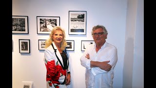 Michel Onfray avec Sophie Gayot  Exposition de photos Inframince [upl. by Kado]