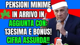 Dicembre da Record per le Pensioni Minime Importo Totale con Tredicesima Bonus e Quattordicesima [upl. by Grath165]