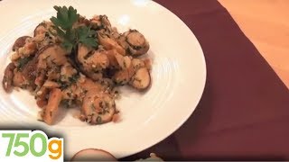 Recette de Cèpes à la Bordelaise  750g [upl. by Moorish]