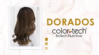 Dale luz a tu cabello con los tonos dorados de colortech  Platinoxide Ultra Silk Fórmula 13 [upl. by Gunn]