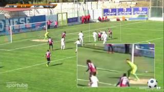 Il 2° gol di Sowe in ViboneseCatanzaro 21 2° video [upl. by Gerstein]