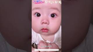 Watch Baby’s Eyes Sparkle as They Stare at You baby Cutebaby [upl. by Trebleda]