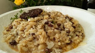 Arroz cremoso con morcilla de Burgos EN 30 MINUTOS [upl. by Annunciata]