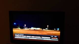 Niwot High on 9News [upl. by Aneeras]