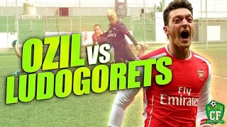 GOL ESPEJO  OZIL VS LUDOGORETS [upl. by Maidie]