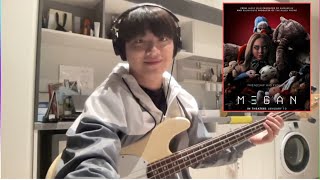 Skatt Brothers  Walk the night M3GAN OST Bass Cover 메간 춤 Ost [upl. by Eetnwahs]