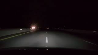 Autoroute est ouest Algérie  la nuit [upl. by Alacim161]