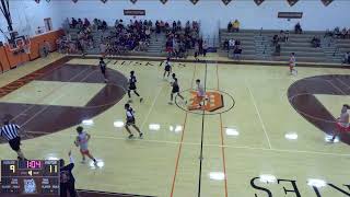 Dumont High School vs Kennedy High School Mens Varsity Basketball [upl. by Nongim]