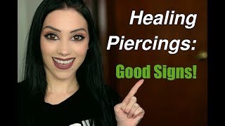 Healing Piercings The Good Signs amp What To Watch For [upl. by Bazluke]