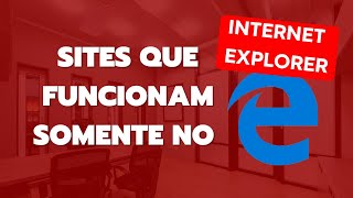 Sites que só funcionam no Internet Explorer ie [upl. by Doerrer]