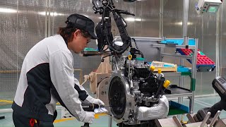 Mazda MX30 eSkyactiv REV Engine production at Ujina Plant Hiroshima [upl. by Kasevich]