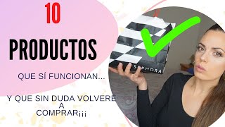 🔴10 PRODUCTOS de BELLEZA MILAGRO¡¡¡ que SÍ FUNCIONAN y volveré a comprar  HELENAGARCÍA [upl. by Alexia]