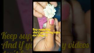 How to make clay flowers using moulds diy easiest craft clayart Letscraftwithvinni [upl. by Rodrich]