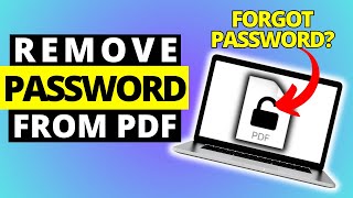 How To Remove Password From PDF File In Mac [upl. by Eissim10]