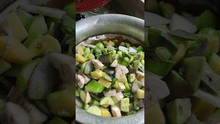 শীতকালীন সবজি রান্না করে ফেললাম shorts shortvideo food vegetables [upl. by Ardnoik724]