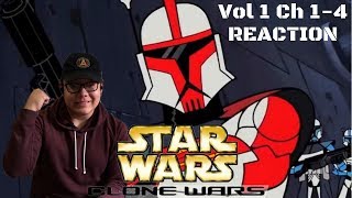 Star Wars Clone Wars 2003 REACTION Volume 1 Chapters 14 [upl. by Holton]