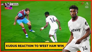 KUDUS REACTS TO BURNLEY VS WEST HAM amp ASSIST…OSMAN BUKARI amp SEMENYO RATINGS…TARIQ LAMPTEY YAWA🇬🇭 [upl. by Packston]