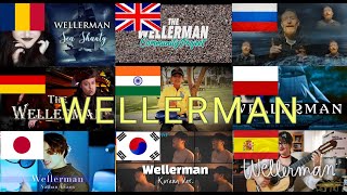 who sang better than 10 countries Wellerman cover part 6 [upl. by Eidoj858]