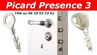 TUTO comment changer une serrure picard presence 3 [upl. by Alekahs]