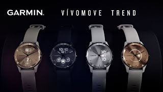 Garmin  vívomove Trend Hybrid Smartwatch [upl. by Carrillo582]