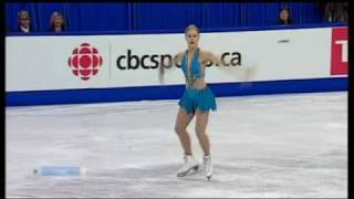 Joannie ROCHETTE FS Skate Canada 2009 [upl. by Silvia858]