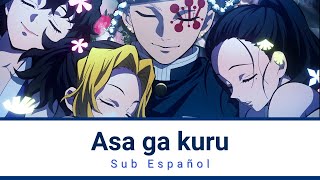 Kimetsu no yaiba Asa ga kuru Ending Temporada 2 Full Sub Español [upl. by Alah858]