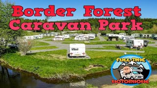 Border Forest Holiday Park near Otterburn Northumberland UK [upl. by Triplett]