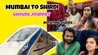 Mumbai to Shirdi in Vande Bharat train  Honest Experience  Bhavini youtube trend food train [upl. by Doykos270]