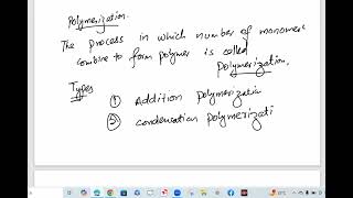 Macromolecules  monomers and polymers  addition polymerization with multiple examples [upl. by Nuahsyt599]