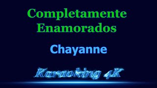 Chayanne Completamente Enamorados Karaoke 4K [upl. by Hnahk963]