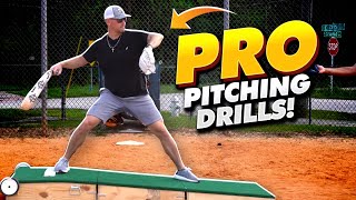 5 PRO PITCHING DRILLS that every age pitcher should be doing [upl. by Yruama]