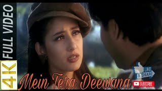 Mein Tera Deewana  Maharaja 1998 Full 4K Video Song [upl. by Murdoch]