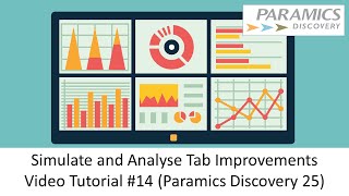 Simulate and Analyse Tab Improvements Paramics Discovery 25 [upl. by Wichman]