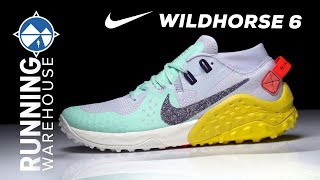 Nike Zoom Wildhorse 6 First Look  A Highly Cushioned Beast on the Trail [upl. by Anh]