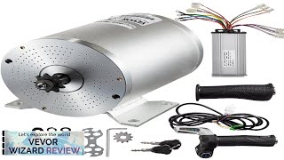 2000W 48V DC Brushless Motor wMounting Bracket ampController ampKey For EScooter Review [upl. by Donaugh]