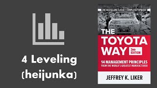 Toyota Way Principle 4 Process Heijunka Levelling [upl. by Cleavland]