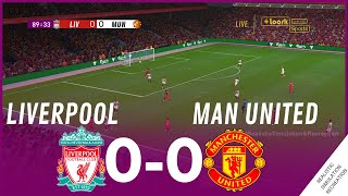 Liverpool vs Manchester United 00 MATCH HIGHLIGHTS • Video Game Simulation amp Recreation [upl. by Noeruat]