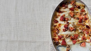 Recette  Gratin d’endives au chorizo [upl. by Bartholomeus]